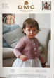 6756 DMC Girl Cardigan Cotton Pattern Level: Easy