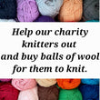 Buy wool for our Operation Cover up wool club.